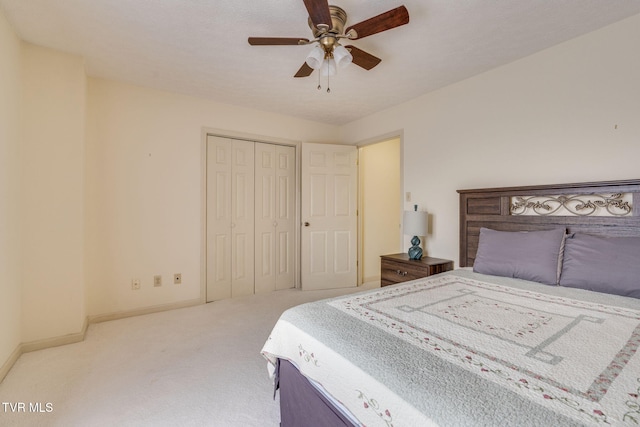 151 Woodcrest Ln Unit 0, Bristol, VA 24201 - bedroom featuring carpet floors, a closet, and ceiling fan