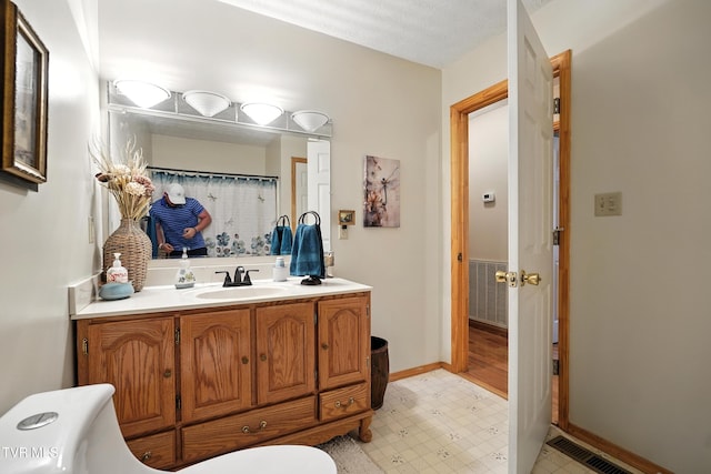 1037 Swift Hollow Rd, Mountain City, TN 37683 - full bathroom featuring vanity and tile patterned floors