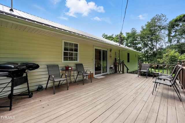 1037 Swift Hollow Rd, Mountain City, TN 37683 - view of wooden deck