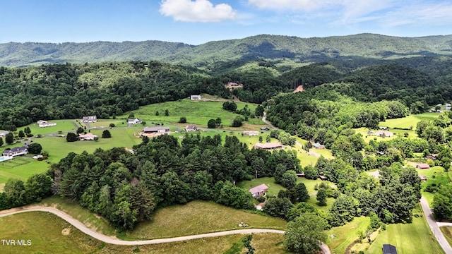 1037 Swift Hollow Rd, Mountain City, TN 37683 - drone / aerial view of a mountain backdrop