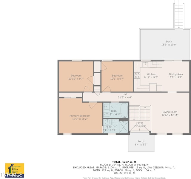 3500 Old Stage Rd, Chuckey, TN 37641 - view of home floor plan