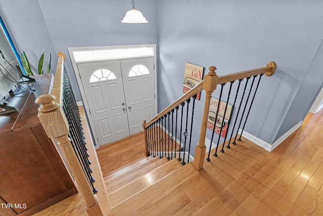 3500 Old Stage Rd, Chuckey, TN 37641 - entryway featuring wood finished floors and baseboards