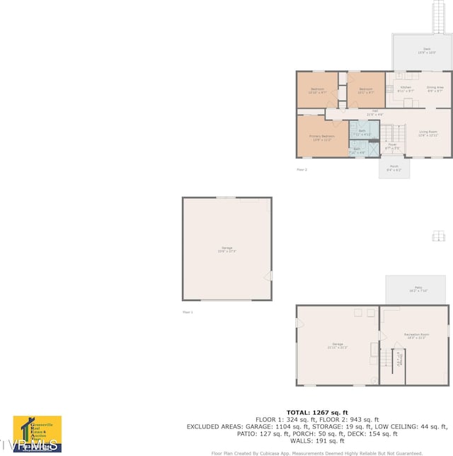 3500 Old Stage Rd, Chuckey, TN 37641 - view of floor plan / room layout