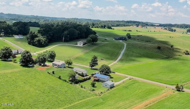 3500 Old Stage Rd, Chuckey, TN 37641 - aerial view of sparsely populated area featuring a pastoral area