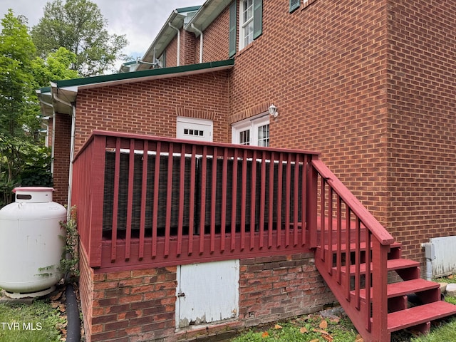 700 NW The Terrace St Unit D, Norton, VA 24273 - deck featuring stairway