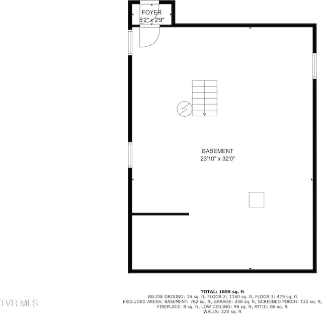 1149 Moorland Ave, Bristol, VA 24201 - view of floor plan / room layout