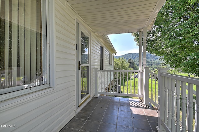 307 Tween Hills Rd, Bristol, TN 37620 - porch with a mountain view