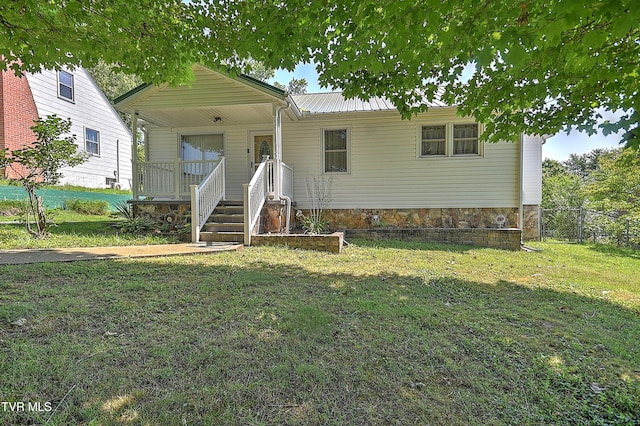 307 Tween Hills Rd, Bristol, TN 37620 - view of front of home with a metal roof