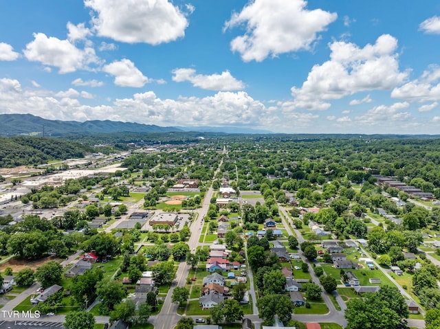 1411 E Unaka Ave, Johnson City, TN 37601 - aerial perspective of suburban area with a mountainous background
