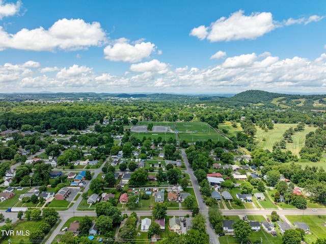 1411 E Unaka Ave, Johnson City, TN 37601 - aerial view of a heavily wooded area