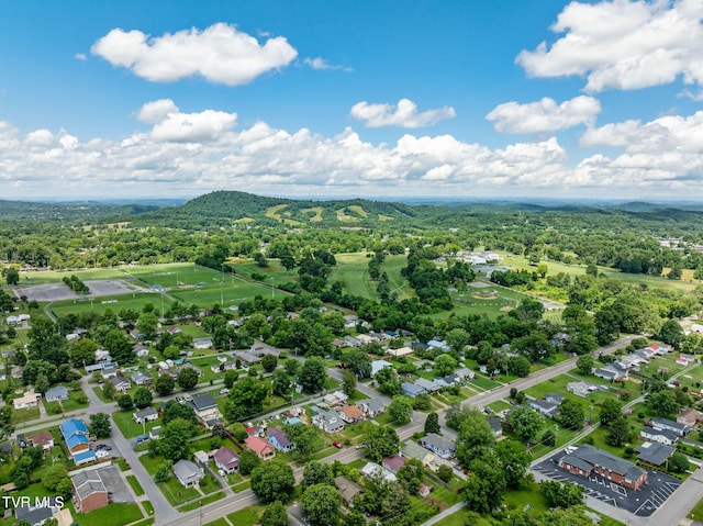 1411 E Unaka Ave, Johnson City, TN 37601 - aerial view of residential area featuring a heavily wooded area