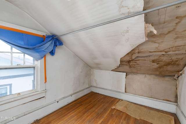 1411 E Unaka Ave, Johnson City, TN 37601 - additional living space with vaulted ceiling and wood finished floors