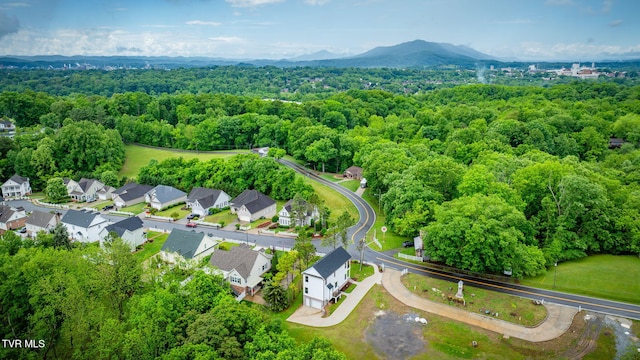2009 Idle Hour Rd, Kingsport, TN 37660 - bird's eye view of a forest and mountains