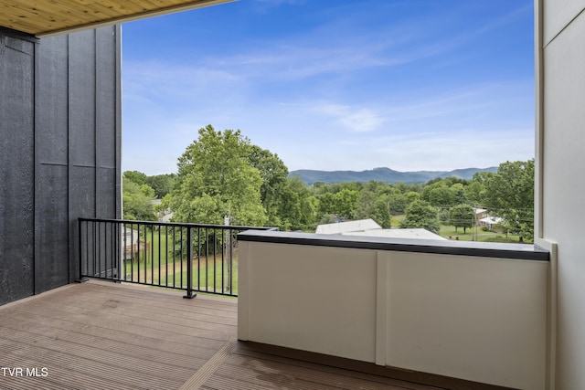 1533 Pactolas Rd Unit 107, Johnson City, TN 37604 - balcony with a mountain view