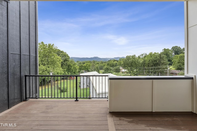 1533 Pactolas Rd Unit 107, Johnson City, TN 37604 - balcony with a mountain view