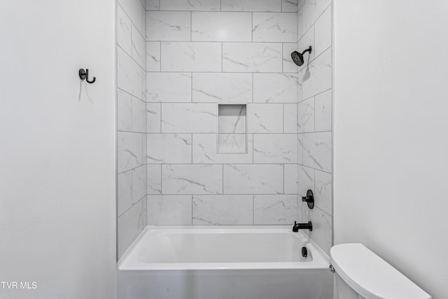 1533 Pactolas Rd Unit 107, Johnson City, TN 37604 - full bathroom with toilet and shower / bathtub combination