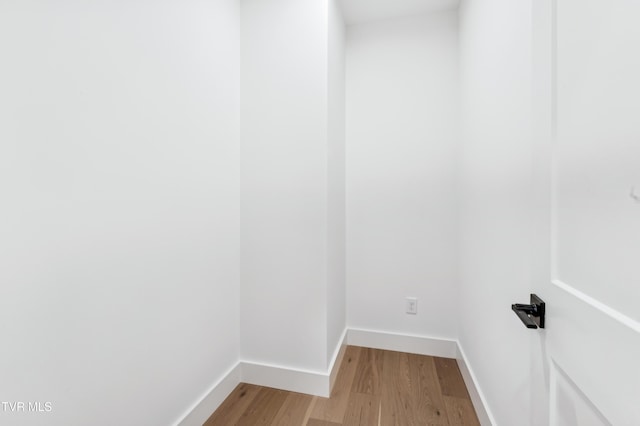 1533 Pactolas Rd Unit 107, Johnson City, TN 37604 - laundry room with light wood-style floors and baseboards