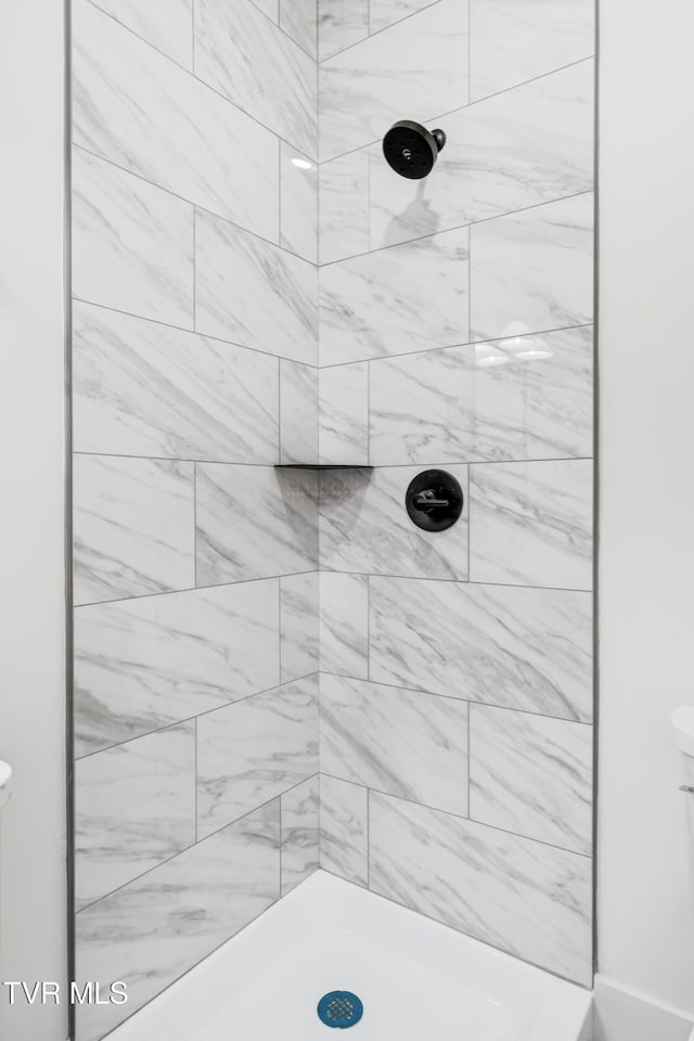 1533 Pactolas Rd Unit 107, Johnson City, TN 37604 - full bathroom with tiled shower and toilet