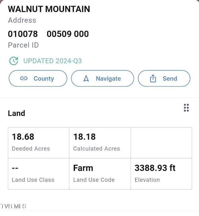TBD Walnut Mountain Rd, Roan Mountain, TN 37687
