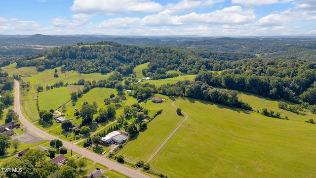 788 Watauga Rd, Watauga, TN 37694 - aerial view of sparsely populated area featuring a forest