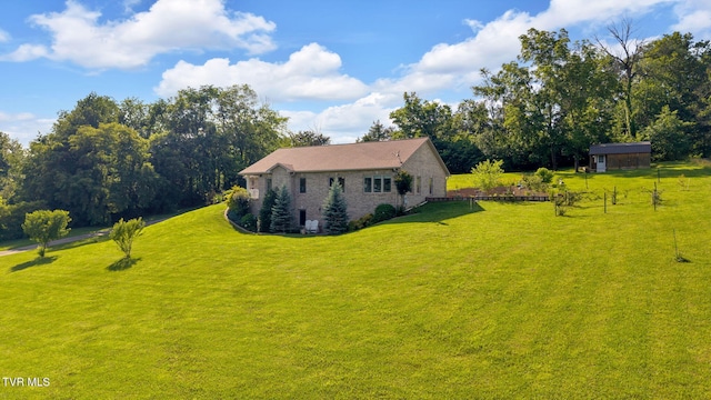 788 Watauga Rd, Watauga, TN 37694 - view of green lawn