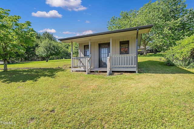119 Orchard Meadows Ln, Roan Mountain, TN 37687 - view of outdoor structure with a porch