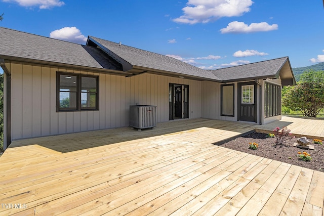 119 Orchard Meadows Ln, Roan Mountain, TN 37687 - view of wooden terrace