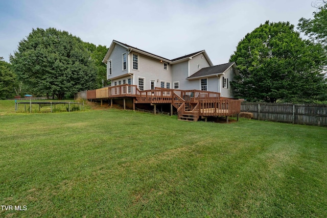 245 Highland Hills Dr, Gray, TN 37615 - rear view of house featuring a wooden deck