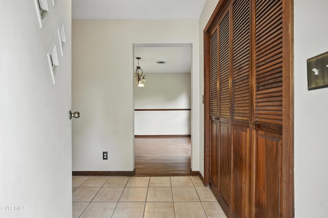 134 Richmond Hts, Jonesville, VA 24263 - hall with light tile patterned flooring and baseboards