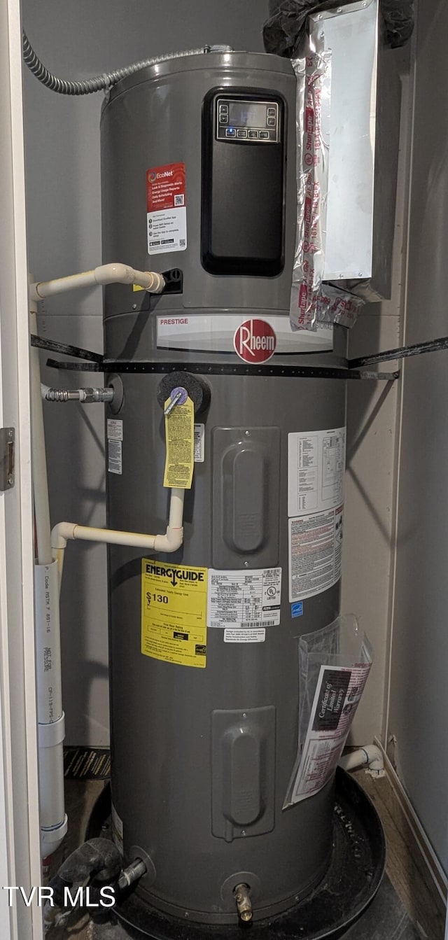 2311 Serenity Ct, Kingsport, TN 37665 - utilities with heat pump water heater