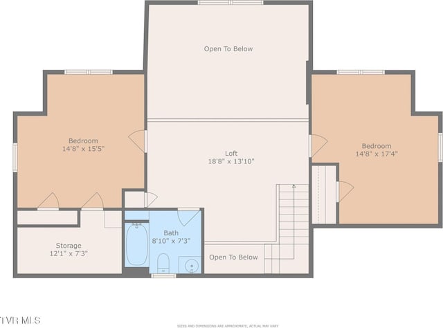 410 Eagle Ridge Rd, Roan Mountain, TN 37687 - view of home floor plan