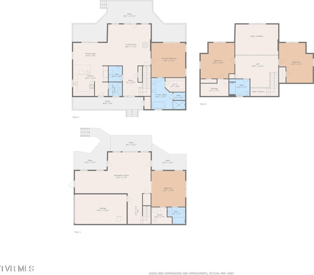 410 Eagle Ridge Rd, Roan Mountain, TN 37687 - view of room layout
