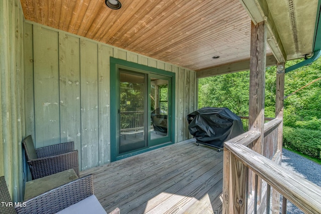 410 Eagle Ridge Rd, Roan Mountain, TN 37687 - deck with grilling area