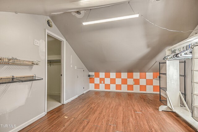 6054 Old Jonesboro Rd, Bristol, TN 37620 - bonus room with lofted ceiling and wood finished floors