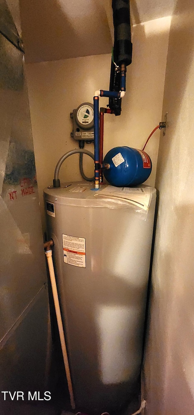 312 Old Franklin Pl Unit 5, Jonesborough, TN 37659 - utilities with water heater