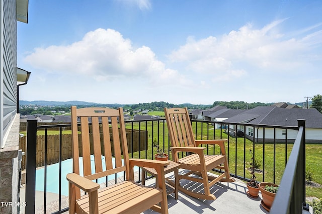 162 Bob Ford Rd, Jonesborough, TN 37659 - balcony with a residential view