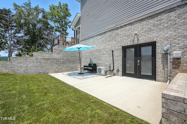162 Bob Ford Rd, Jonesborough, TN 37659 - view of patio / terrace with french doors
