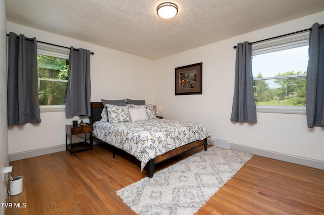 101 Ridgewood Dr, Bristol, TN 37620 - bedroom with wood finished floors and a textured ceiling
