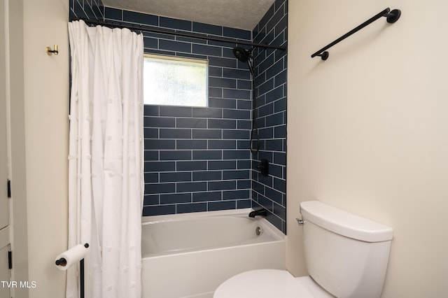 101 Ridgewood Dr, Bristol, TN 37620 - bathroom featuring toilet and shower / bath combination with curtain