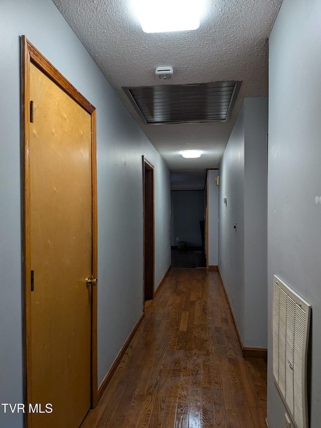 233 Pioneer Haven Ln, Kingsport, TN 37663 - hallway with hardwood / wood-style floors and a textured ceiling