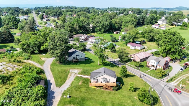 517 W Glade St, Glade Spring, VA 24340 - aerial view of residential area featuring a tree filled landscape