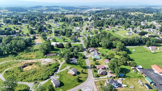 517 W Glade St, Glade Spring, VA 24340 - aerial overview of property's location with nearby suburban area