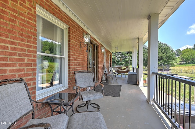 22643 Twin Oaks Rd, Abingdon, VA 24211 - view of covered porch