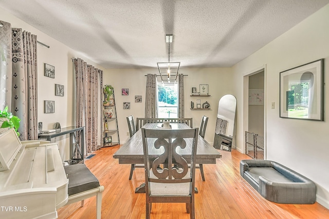 22643 Twin Oaks Rd, Abingdon, VA 24211 - dining space featuring a textured ceiling and light wood-style floors