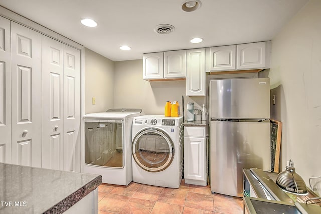 22643 Twin Oaks Rd, Abingdon, VA 24211 - washroom featuring recessed lighting and washing machine and clothes dryer