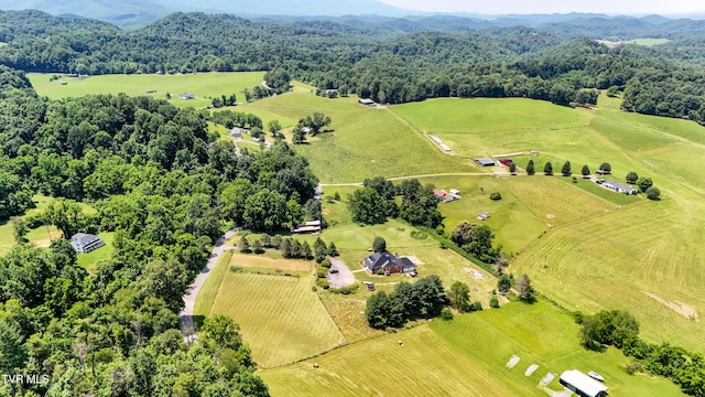 22643 Twin Oaks Rd, Abingdon, VA 24211 - view of rural area featuring a forest and a mountain backdrop