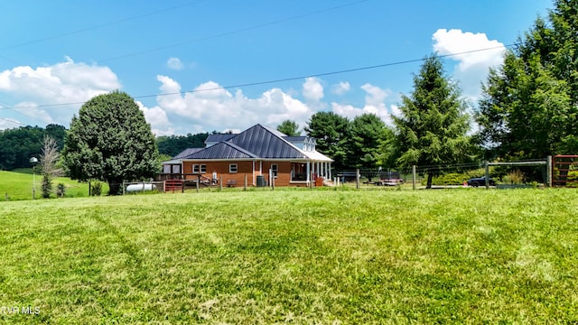 22643 Twin Oaks Rd, Abingdon, VA 24211 - view of yard featuring a wooden deck