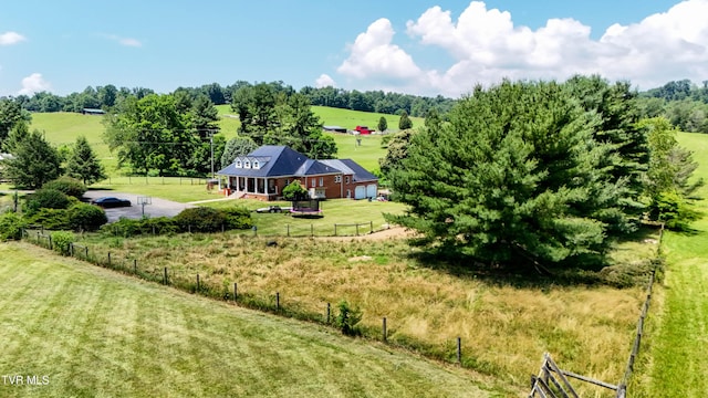 22643 Twin Oaks Rd, Abingdon, VA 24211 - aerial view of sparsely populated area featuring a tree filled landscape