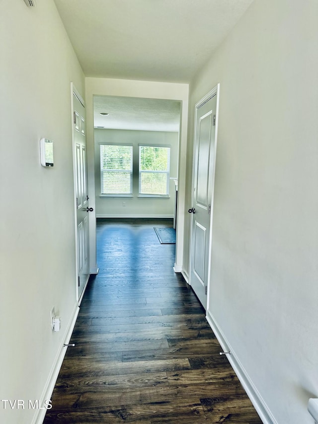 1461 Gress Mag Mtn, Kingsport, TN 37660 - corridor featuring dark wood-style flooring and baseboards