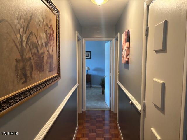 1145 Carriage Cir Unit 204, Bristol, VA 24201 - hall with baseboards